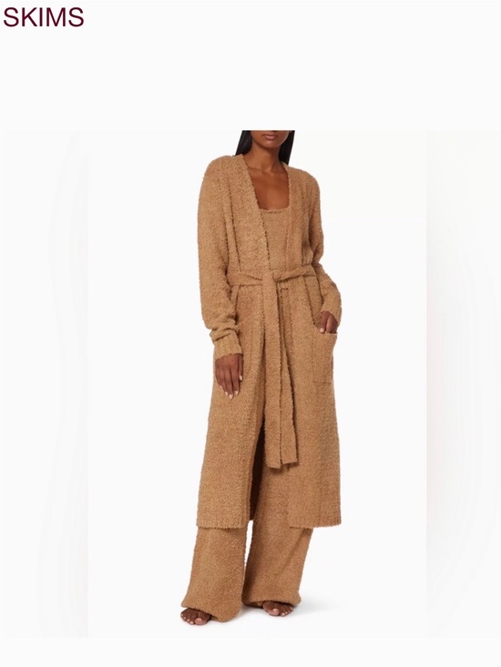 SKIMS Other - SKIMS Cozy Knit Lounge Set – Tan/Brown (3-Piece Look) 🤎